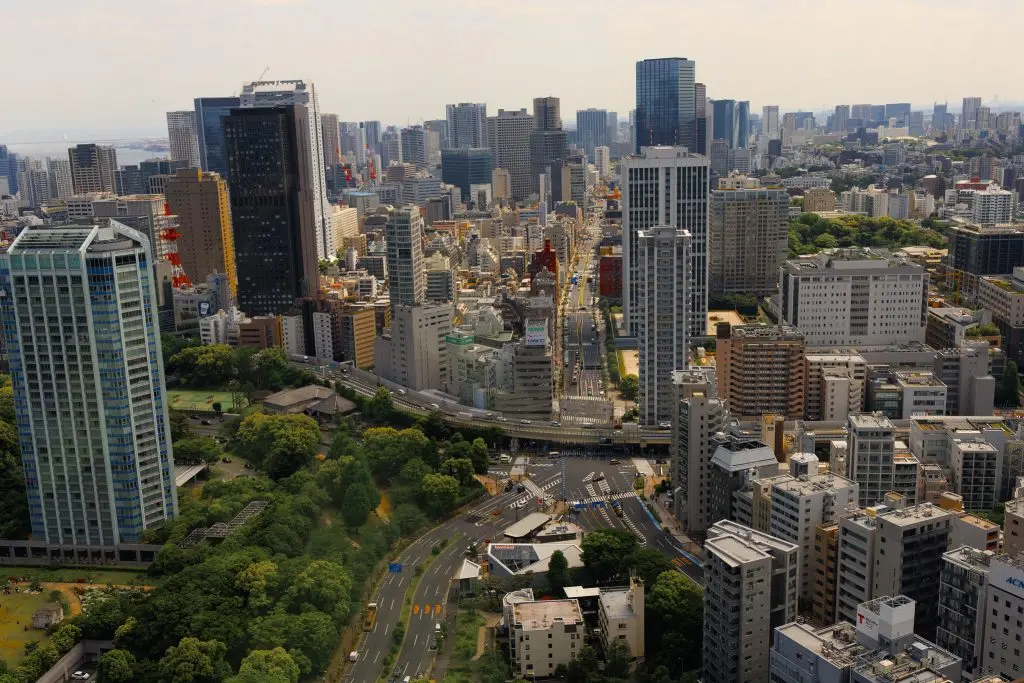 Shinjuku Metropolitan Government Building view point
