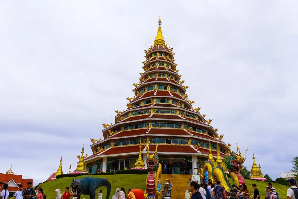 Guan Yin Temple nine-tiered pagoda