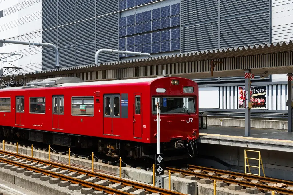 JR train Namba Yasaka Temple