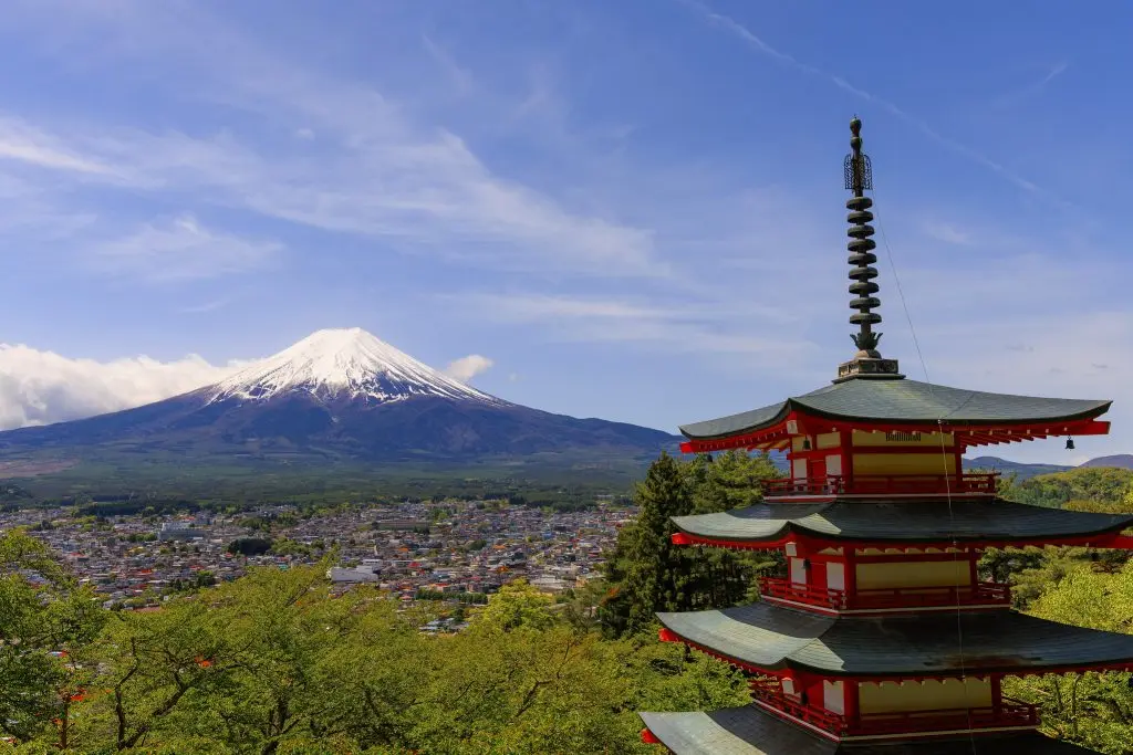 Chureito Pagoda & Mount Fuji