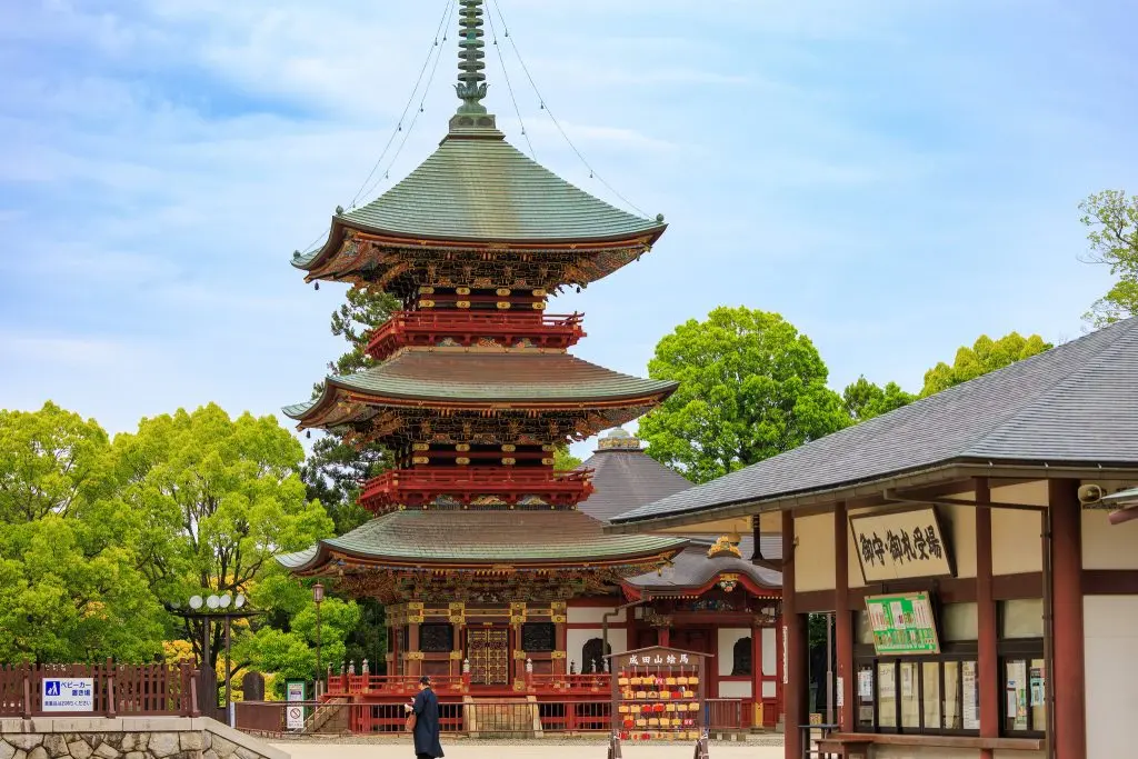 Naritasan Shinshoji Temple – The three-story Pagoda