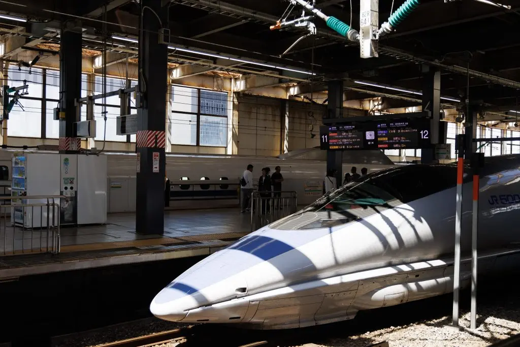 The Shinkansen – The sleek nose of the Bullet Train