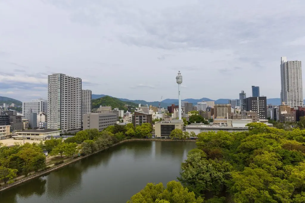 Hiroshima Castle grounds