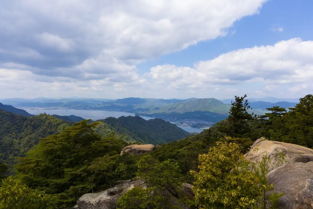 Breathtaking views of the Seto Inland Sea